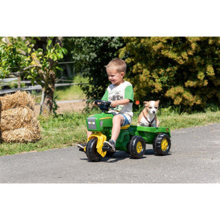 Rolly speelgoed Traptractor RollyTrac John Deere junior groen