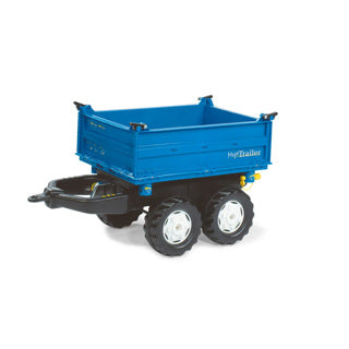 aanhanger RollyMega aanhanger 88 x 47 x 45 cm blauw