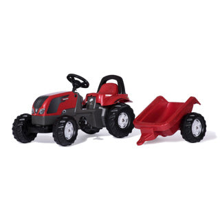 Rolly toys traptractor valtra met aanhanger