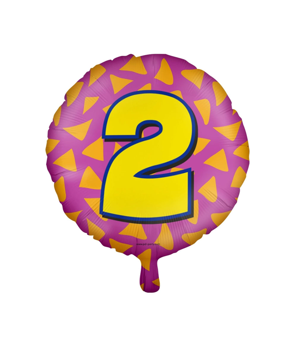 Paperdreams happy folie ballon - 2 jaar