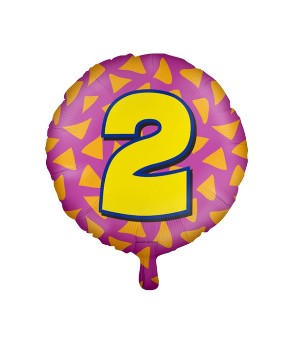 Paperdreams happy folie ballon - 2 jaar