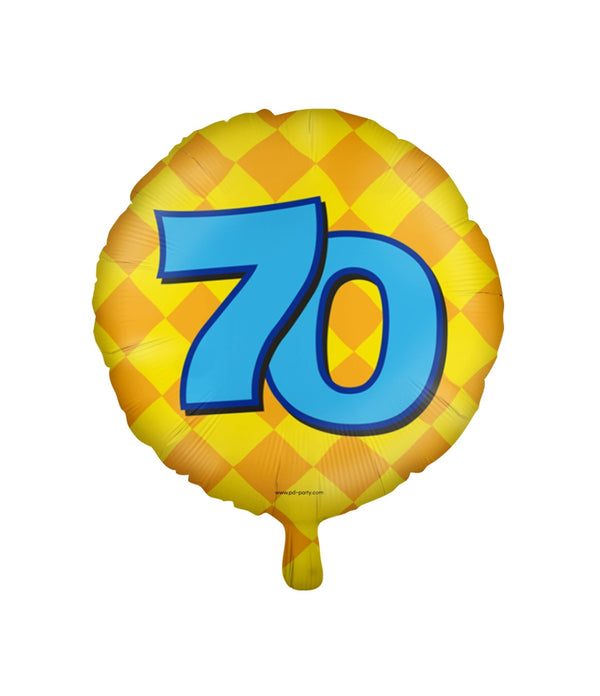 Paperdreams happy folie ballon - 70 jaar