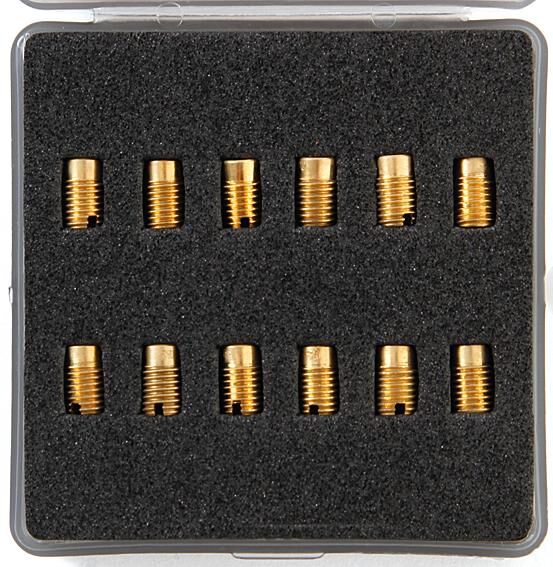 Naraku hoofdsproeier set m6 . main jet set 12 pieces gurtner carburetor