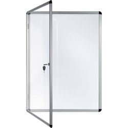 Vitrine bi-office enclore grijs