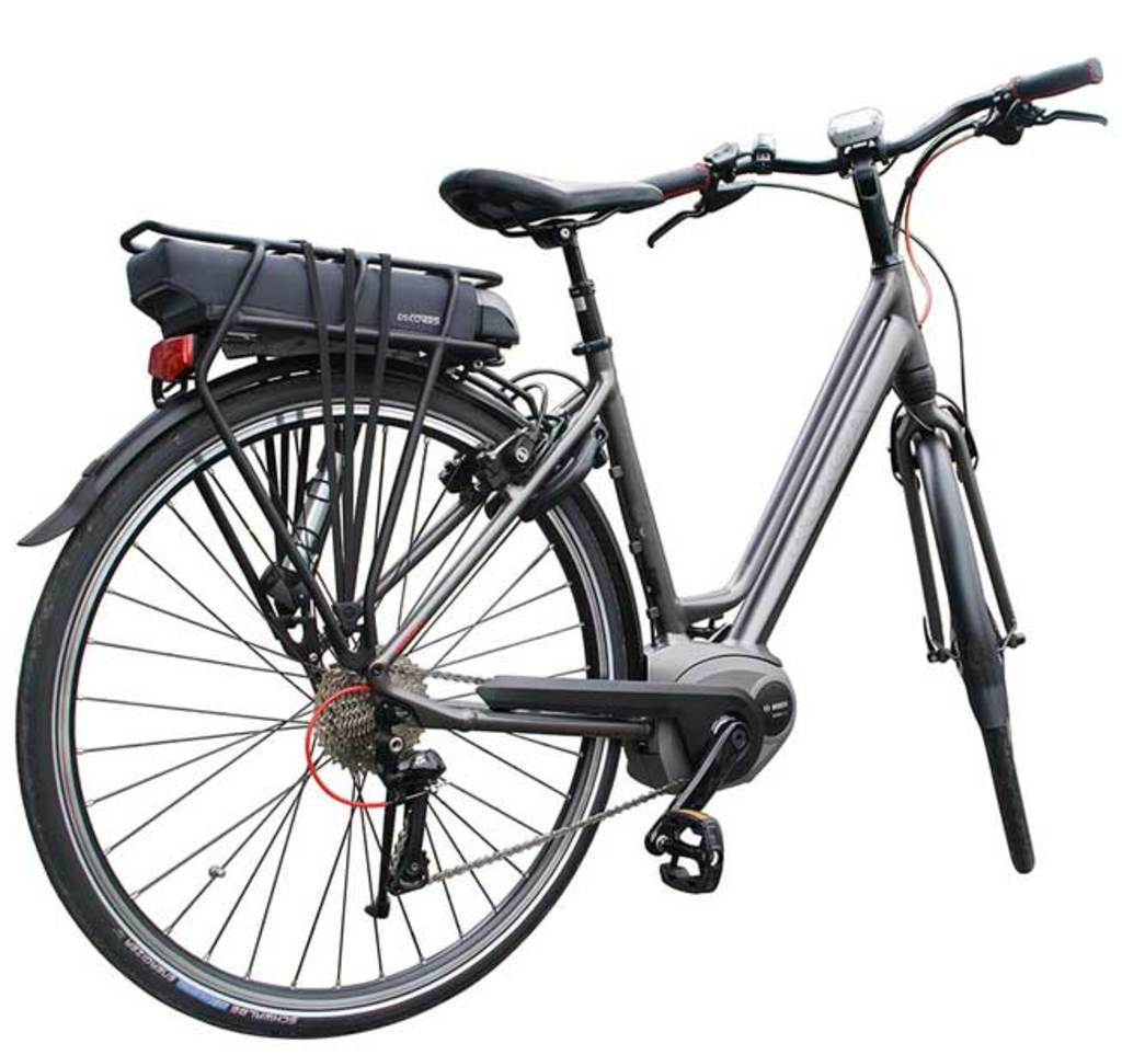 Ds covers hoes ds e-bike frame accu zwart