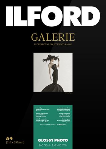 Ilford Galerie glanzend fotopapier 260g igpgp a4 25 vel