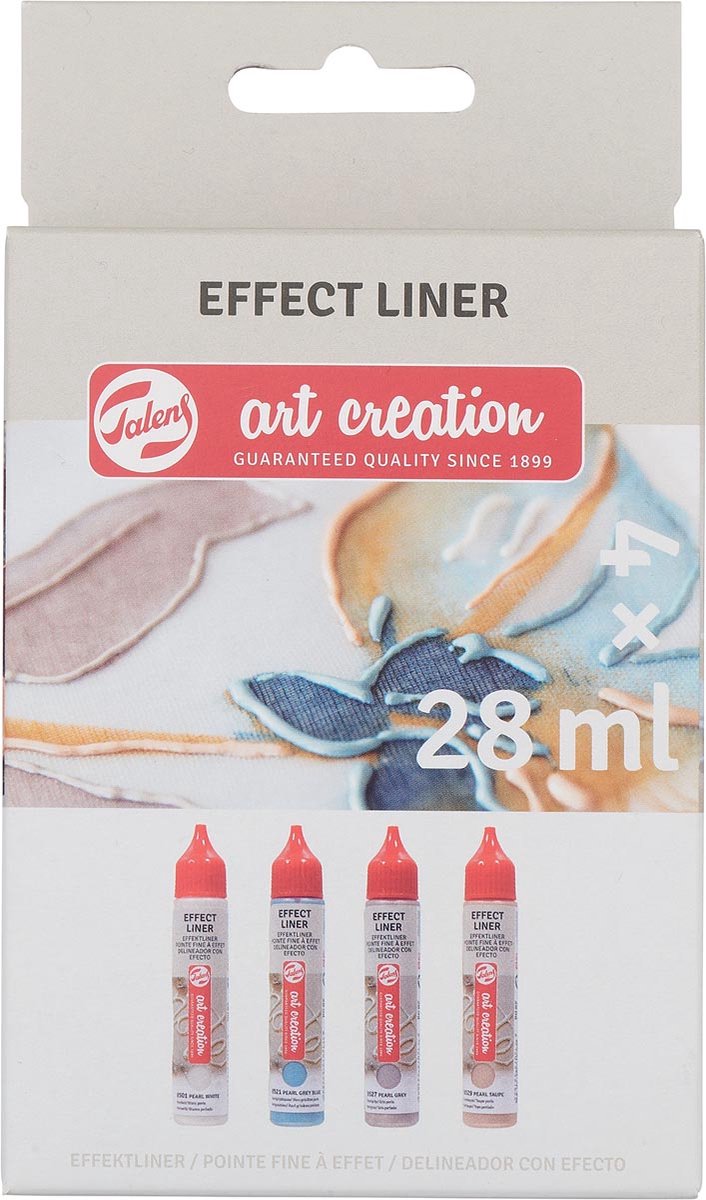 Talens art creation effektliner set 4x28ml specialiteitenparel