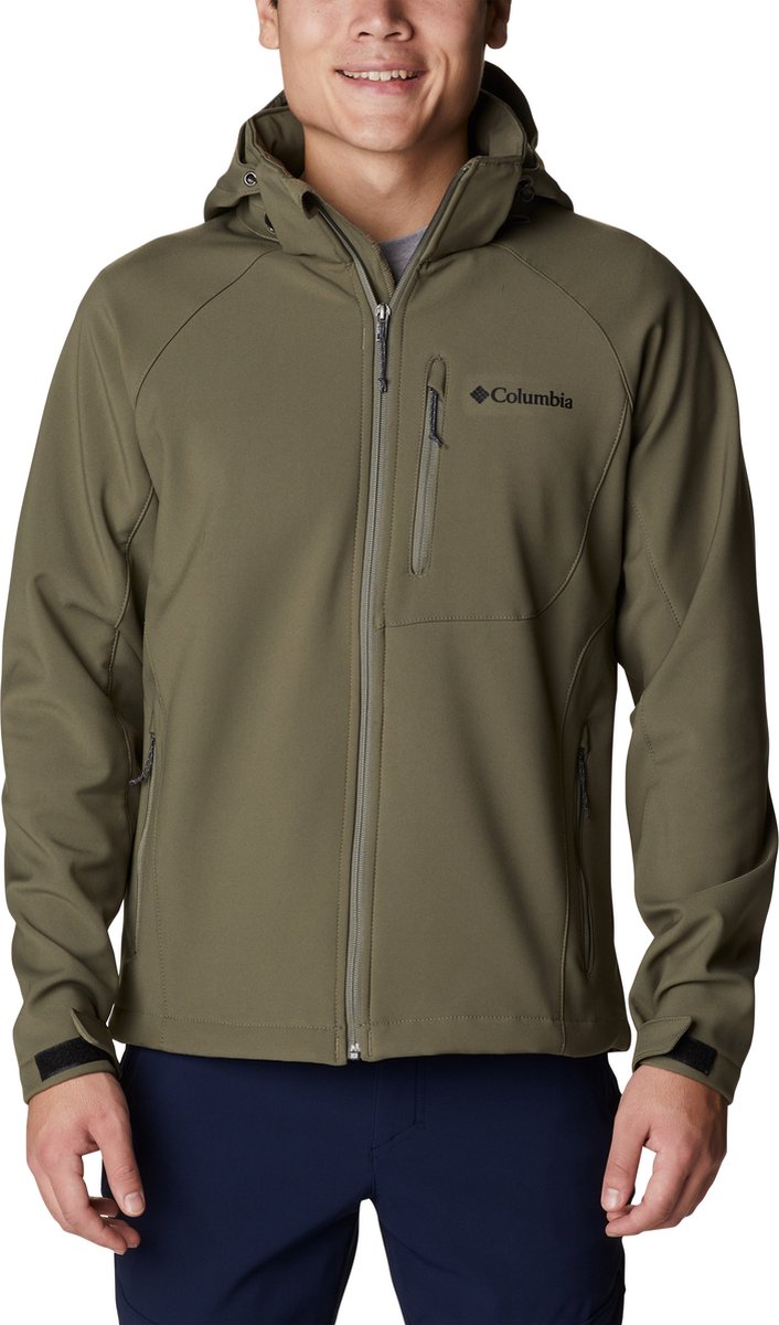 Columbia cascade ridge™ iii softshell heren outdoorjas - stone green