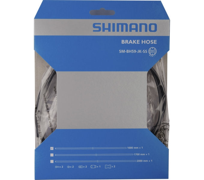 Conduite de frein frein à disque Shimano SM-BH59 1000mm - noir