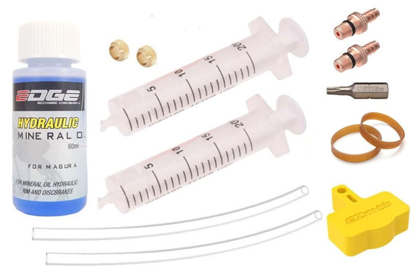 Schijfrem-ontluchtingsset Edge Magura - incl. olie