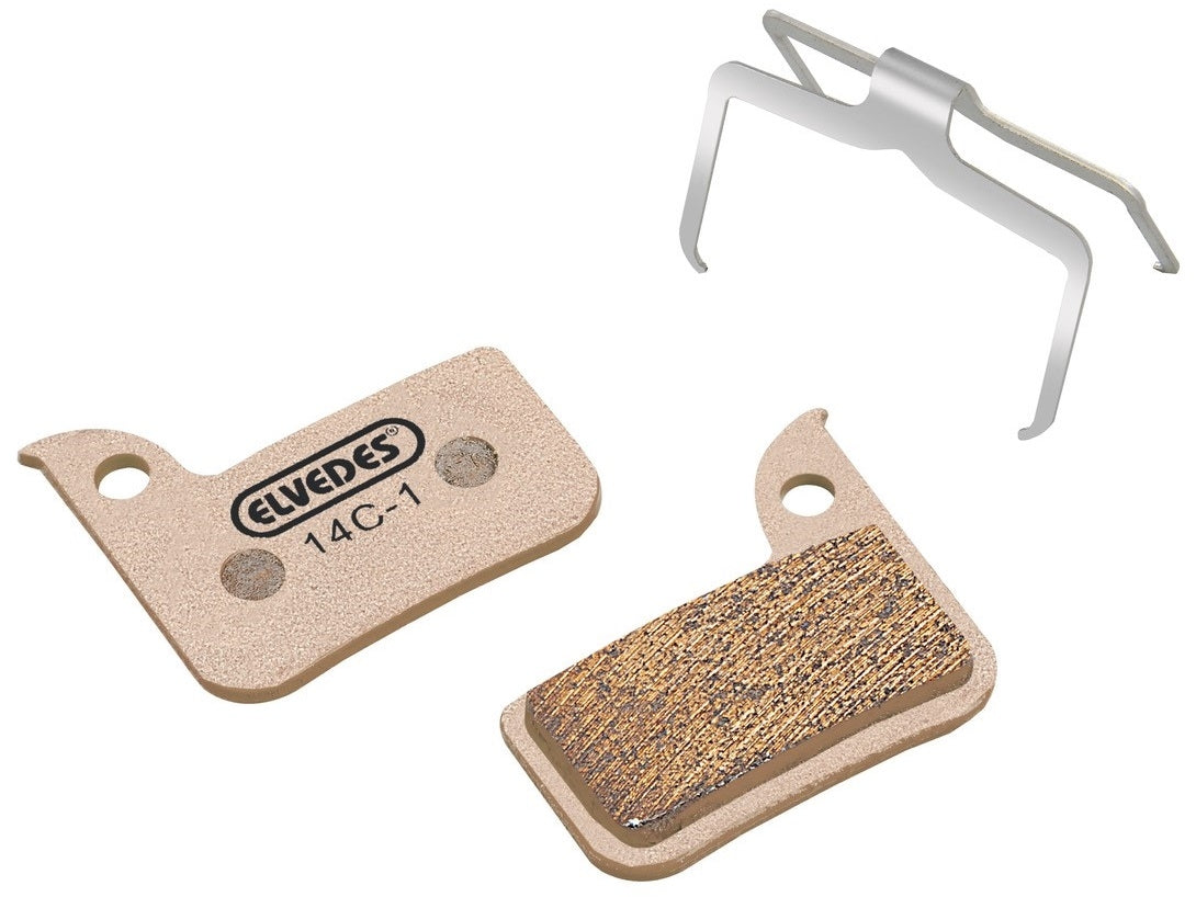 Jeu de plaquettes de frein à disque Elvedes fritté Sram Red Road