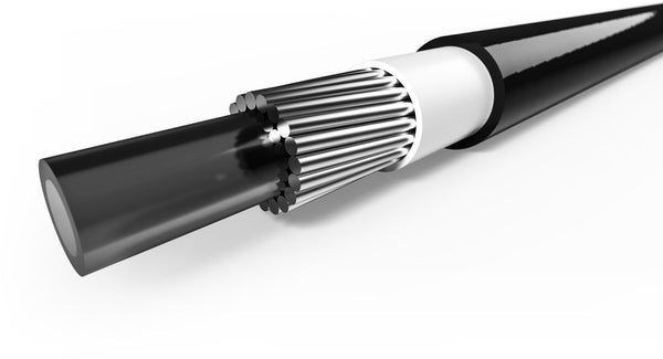 Elvedes Gear/Brake Outer Cable with Liner Ø4.9mm Ultralight Braided Black (10 Metre Bag)