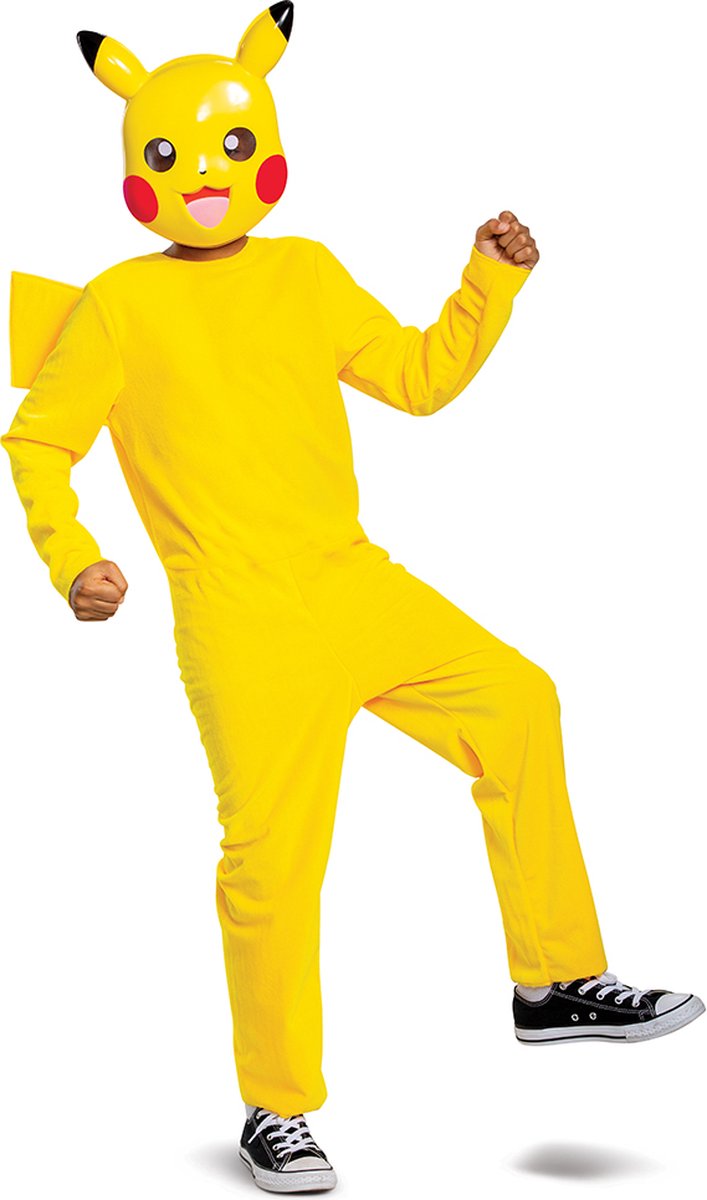 Disguise pokémon, pikachu kostuum classic, maat l (10-12 jaar)