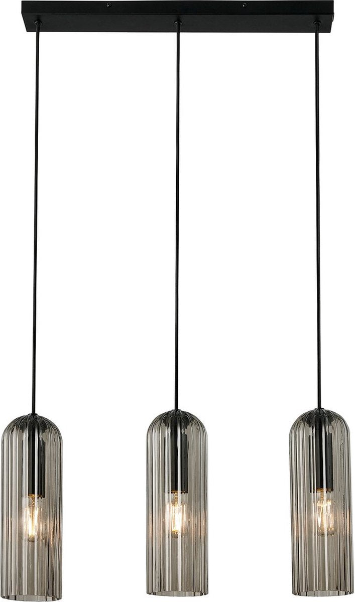 Nordlux miella-hanglamp-3-rail-e27-smoke glas