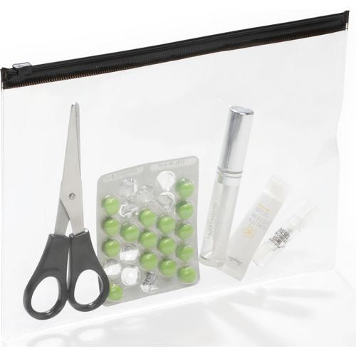 Durable documenttas zip bag a5 transparant