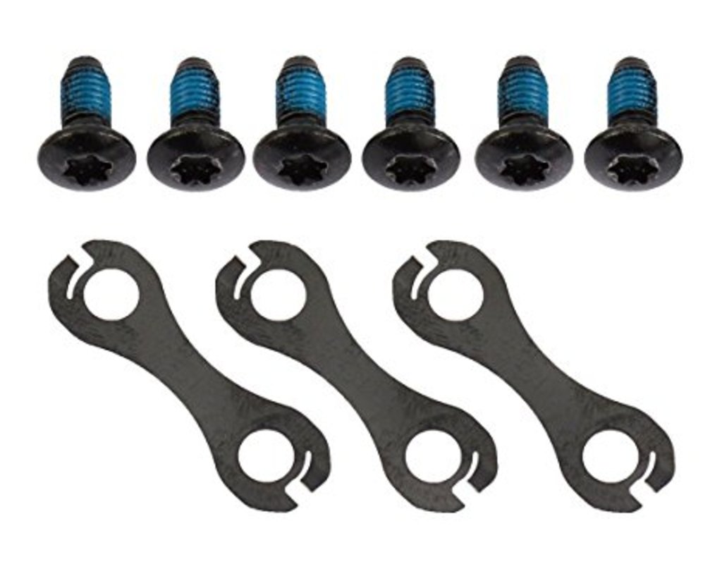 Jeu de boulons de disque de frein Shimano RT76 5x12 Torx Y8J298030