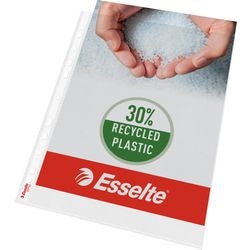 Showtassen esselte a4 11-gaats 70 micron transparant pak 100 stuks