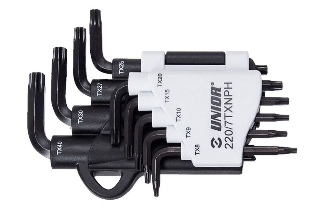 Unior grs torxset tr9-tr40 8dlg