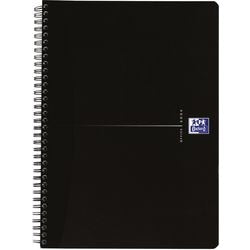 Oxford spiraalblok 2982 a4 90v zwart