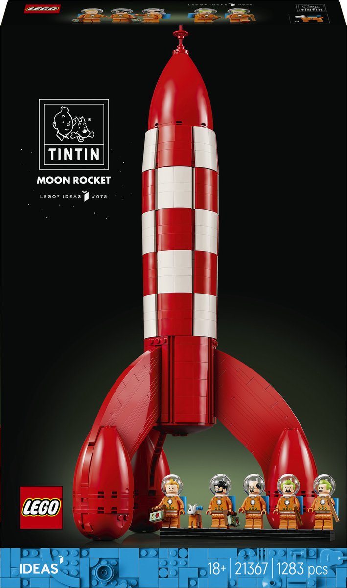 Lego ideas tintin maanraket - 21367