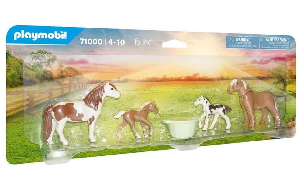Playmobil ijslandse pony's met veulens 71000
