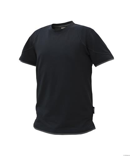 Dassy t-shirt kinetic zwart grijs xl