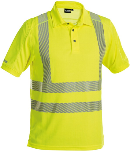 Dassy hogezichtbaarheid polo brandon geel l