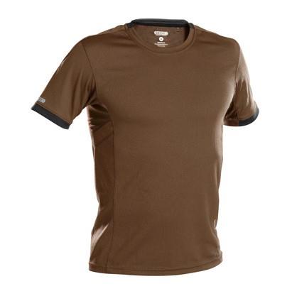 Dassy t-shirt nexus bruin grijs s