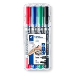 Permanentmarker staedtler lumocolor 348 kleurenassortiment