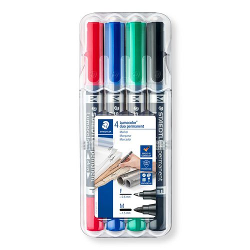 Staedtler permanent marker kleurenassortiment