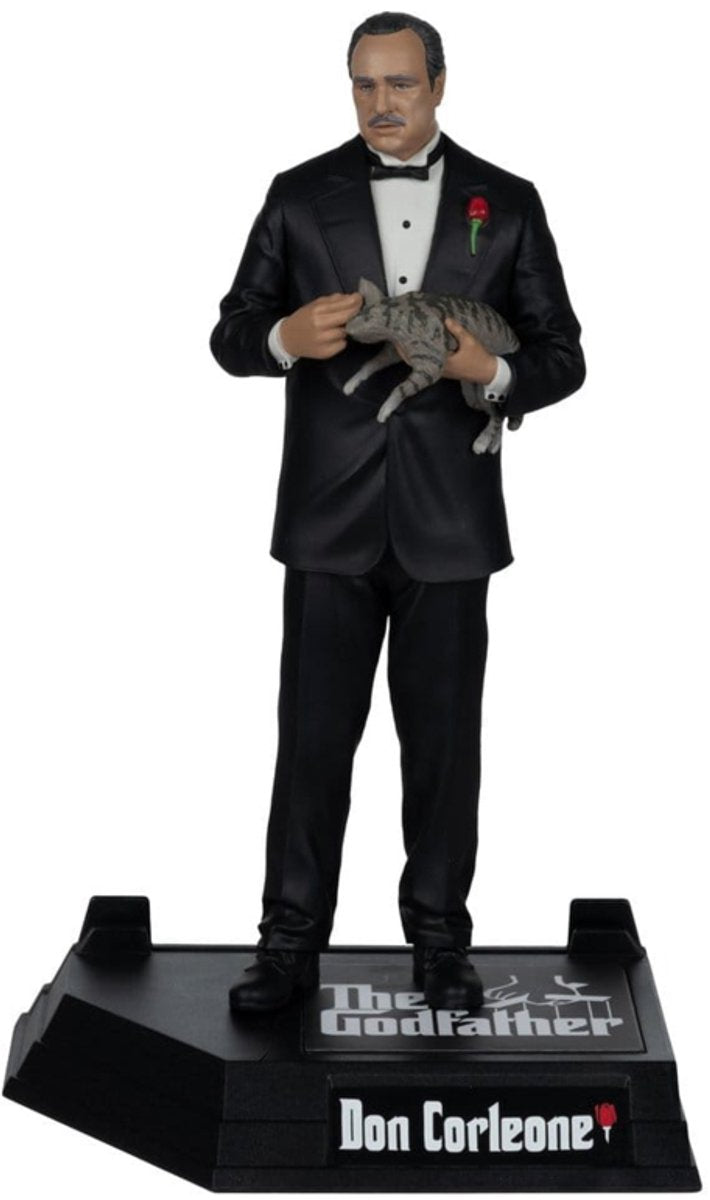 Mcfarlane toys the godfather movie maniacs figure don corleone 17 cm beeld