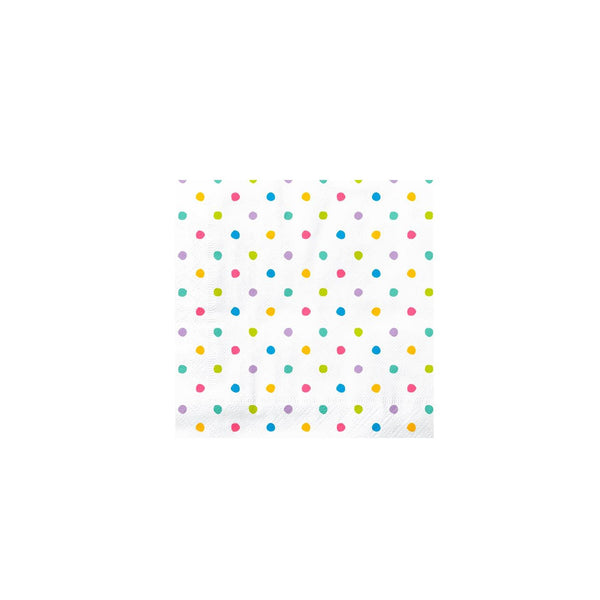Paperdreams servetten - party dots- papier 33cm