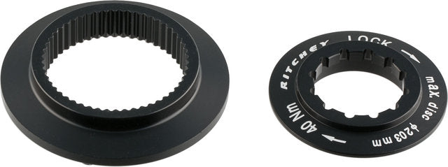 Ritchey 6-bolt to center lock brake rotor adapter for wcs vantage trail