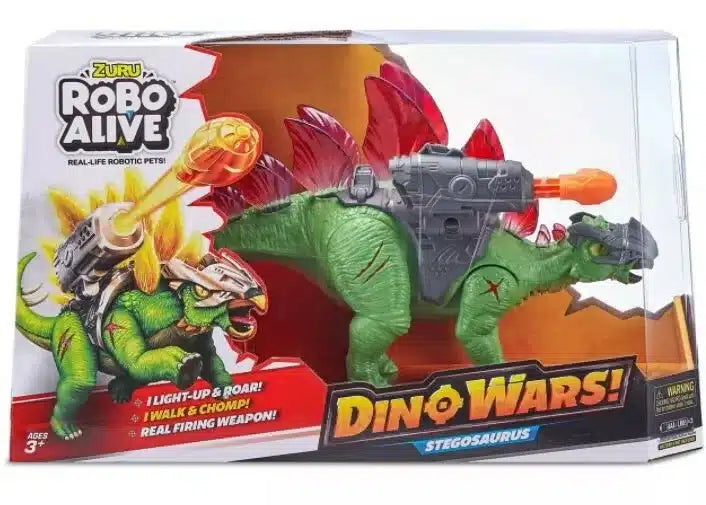 Zuru robo living dinowars met licht en geluid loopt en schiet