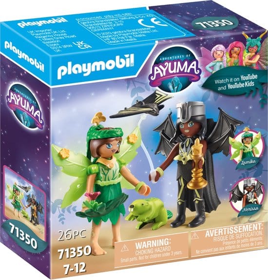 Playmobil ayuma bos feeën en bos feeën met totum dieren