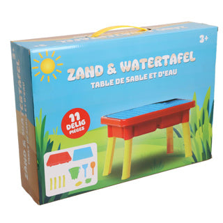 Zand watertafel 32x43x28 ​​cm 9 delig