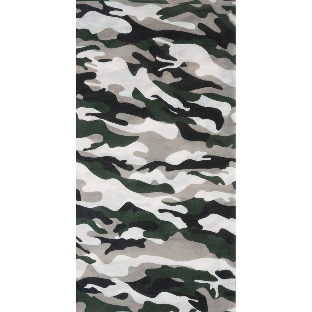 M-wave white stripes bandana balaclava