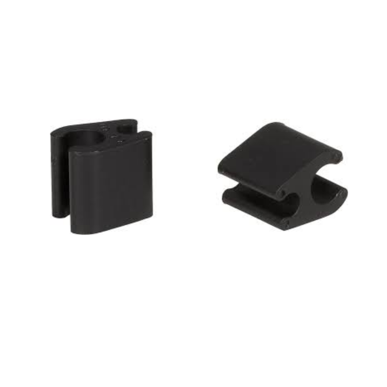 Serre-câbles Elvedes Duo PVC 4,1 mm + 4,1 mm - noir (50 pièces)