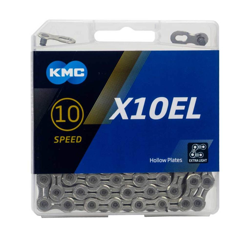 KMC Fietsketting X10EL - Zilver - 10 speed - 114 schakels