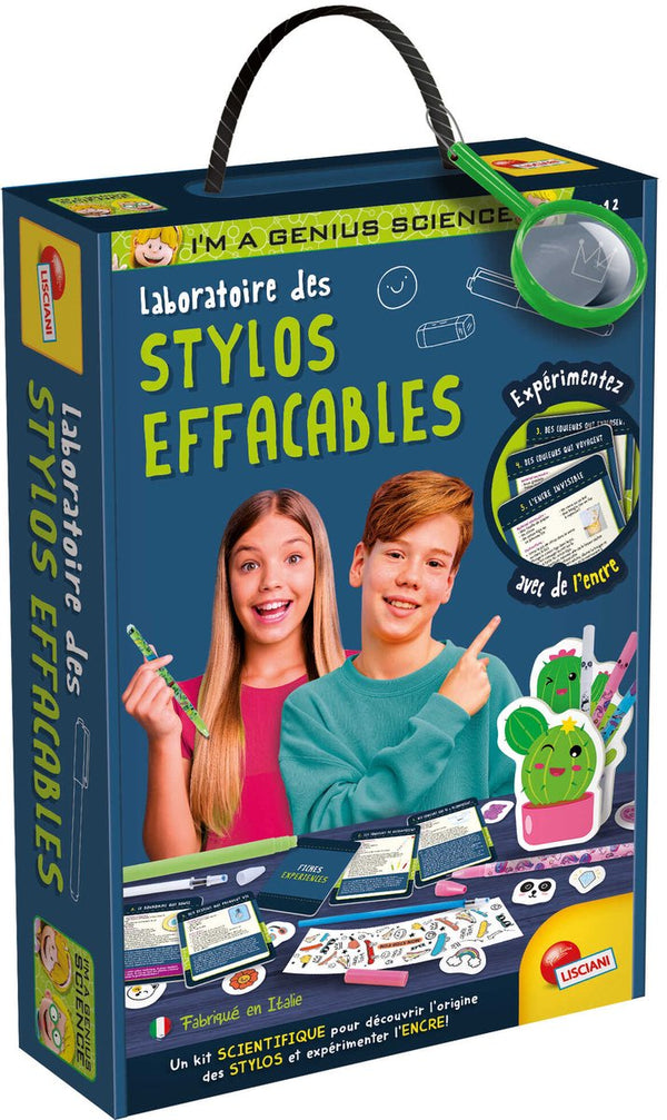 Lisciani - science - laboratoire des stylos effacables - fr