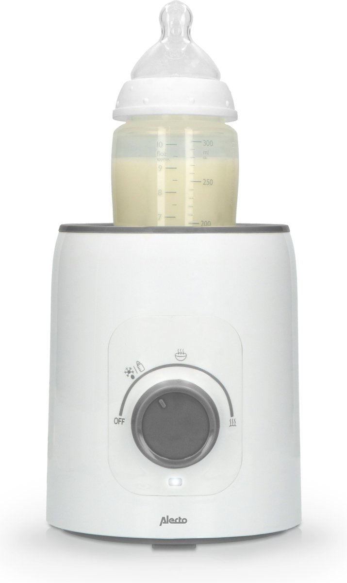 Alecto bw600 - flessenwarmer met snelle opwarming (210w) - wit