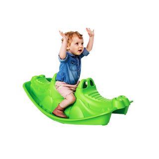 rouleau rocker crocodile 101 cm vert