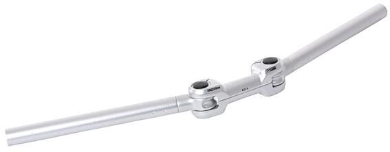 Rst ergotec stuur ahs superlight 25,4 veelbaar zilver