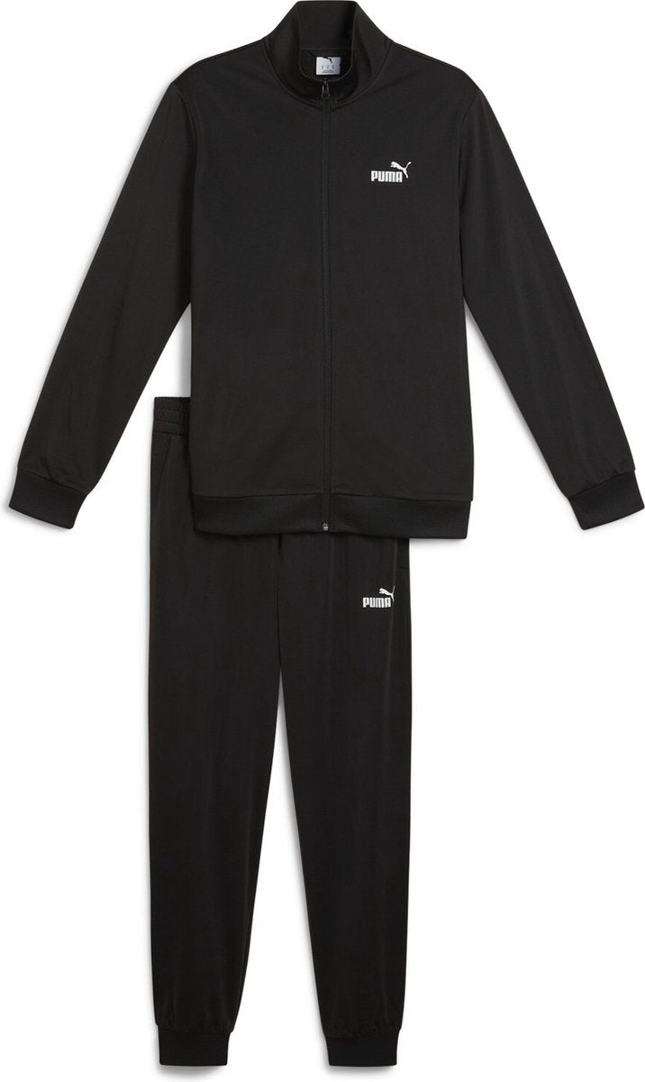 Puma ess poly suit cl heren trainingspak - black