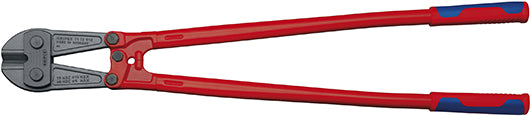 Knipex boutensnijder 71 72 910 kniptang (rood blauw, middensnijder, geschroefd scharnier)