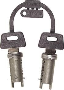 Rms slot set locks set (2 cylinders) piaggio