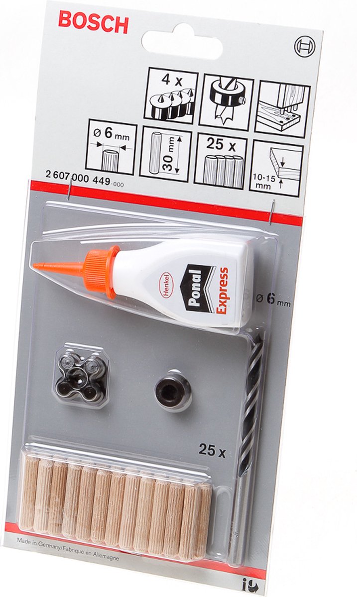 Bosch deuvelset 6