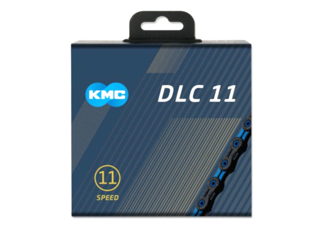 KMC Fietsketting DLC ​​11 - 118 schakels - Blauw Zwart - Extreem duurzaam - 243g