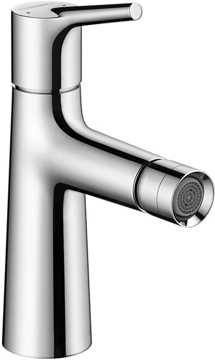 Hansgrohe talis s 1 gats bidetkraan met waste chroom