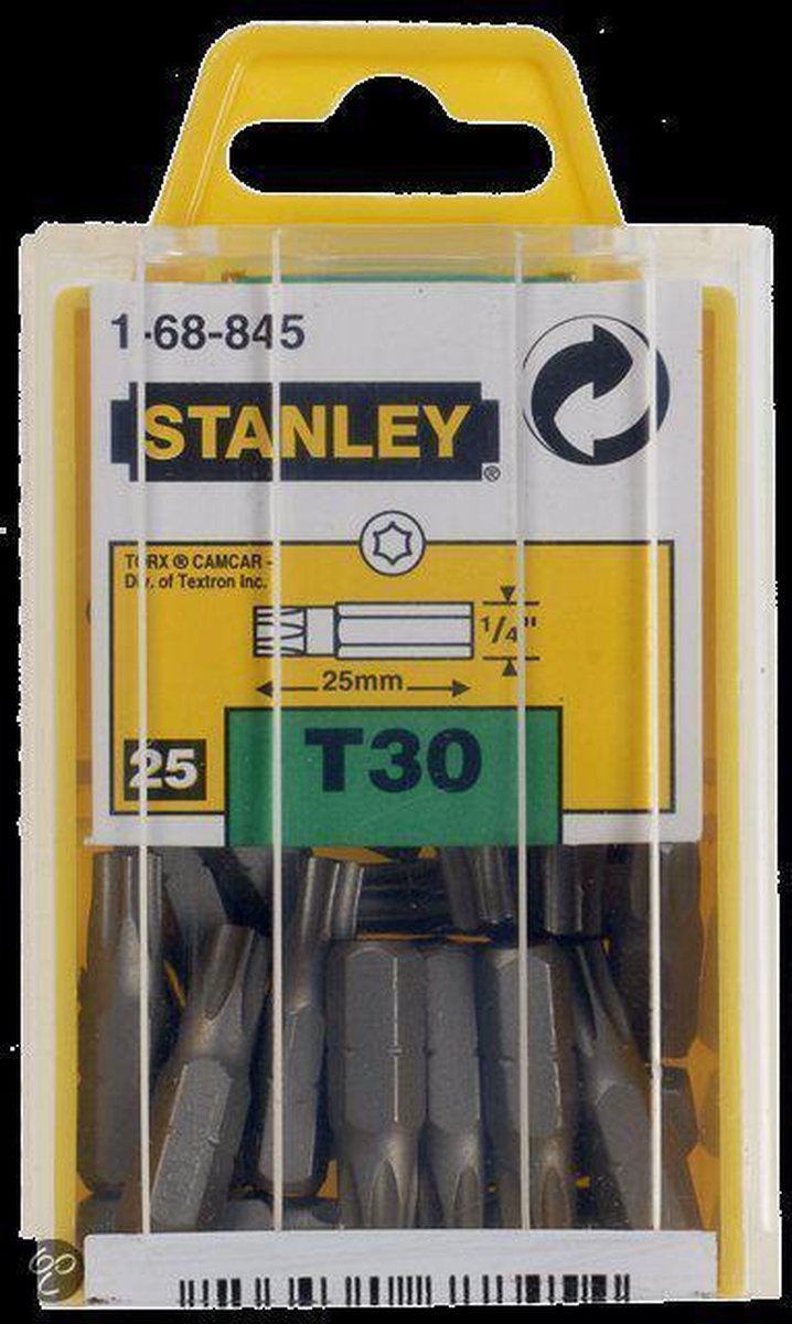 Stanley 1 4 bits torx t30